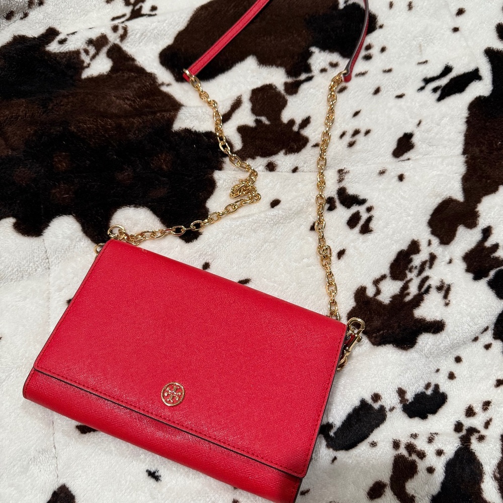 Tory Burch Emerson chain crossbody wallet